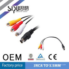 SIPU Factory price hot sale optical rca male to female av cable